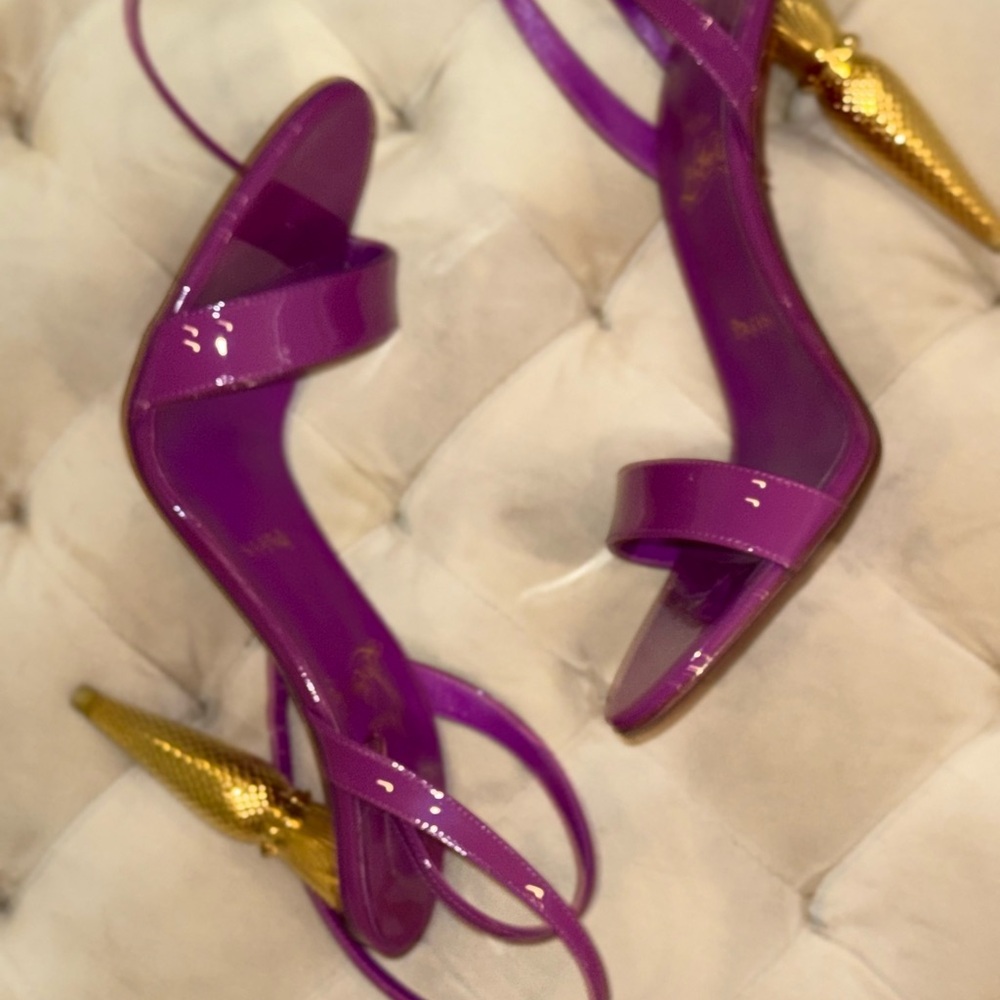 Christian Louboutin Purple Women's Heels